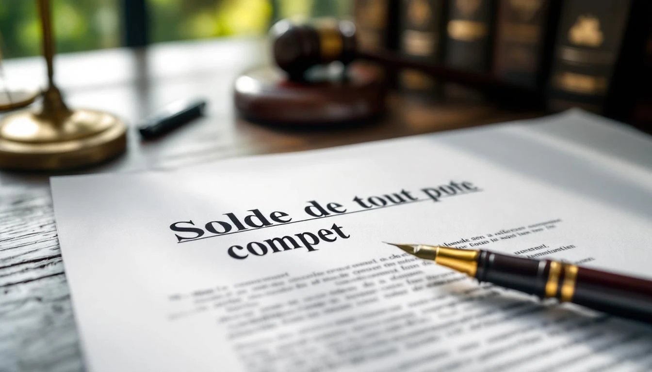 Solde de tout compte - modèle Word et conseils juridiques
